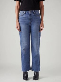 Levi's - Blue Solid Plain Regular Fit Jeans