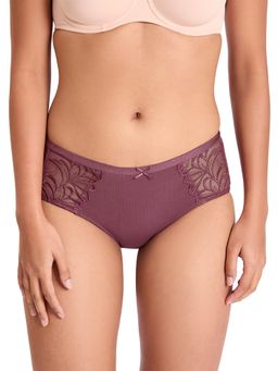 Triumph - Mauve Solid Lily Hipster Brief