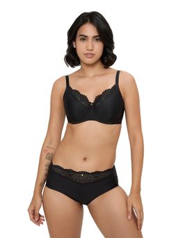 Triumph - Black Lacy Sensation Maxi Hipster Brief