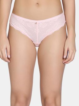 Zivame - Pink Low Rise Full Coverage Bikini Panty