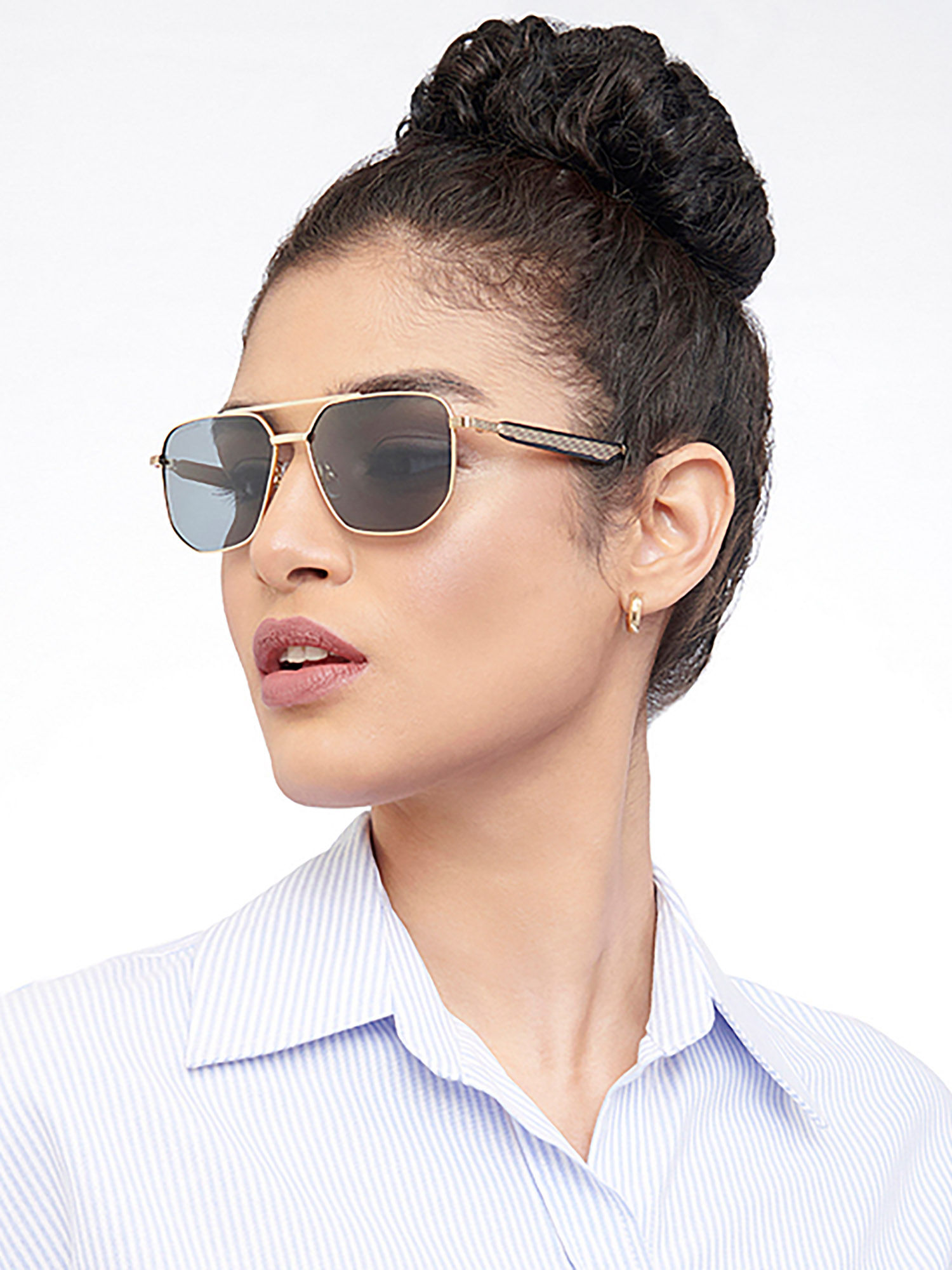 Buy John Jacobs Gold Grey Full Rim Square JJ Rhapsody JJ S15463-C1