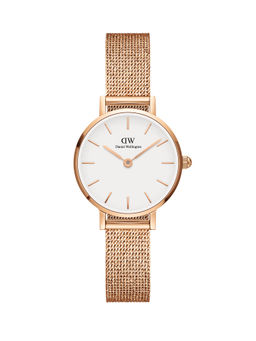 Daniel Wellington - Petite 24 White Womens Analog Watch - Dw00100447