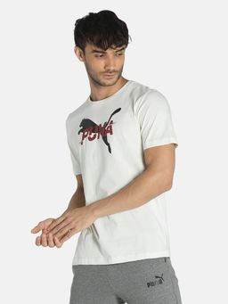 Puma - Modern Sports Logo Men Gray T-shirts