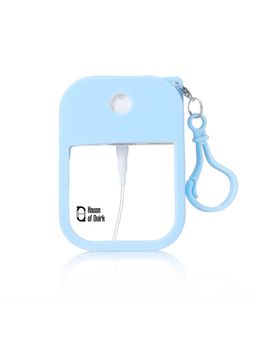 House of Quirk - Blue Spray Bottle Refillable Perfume & Sanitizer Mist Sprayer With Hook