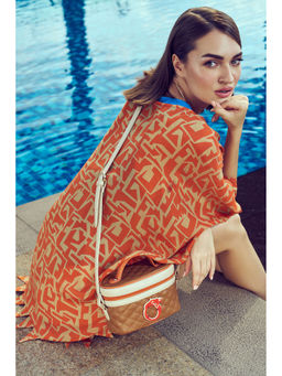 Oceana Clutches - Brown Vanity Bag