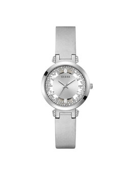 Guess - Women Silver Round Stainless Steel Dial Analog Watch- Gw0535L3