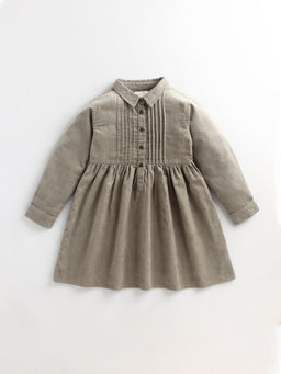 CHERRY CRUMBLE BY NITT HYMAN - Green Marine Dweller Dress