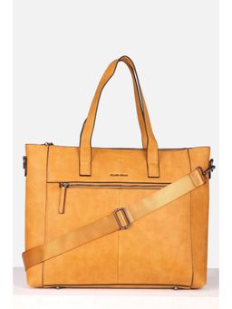 Allen Solly - Women Orange Casual Handbag with Detachable Strap