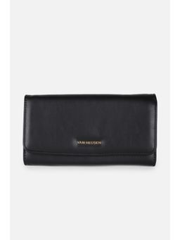Van Heusen - Women Black Solid/Plain Casual Wallet