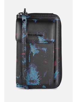 Van Heusen - Women Black Animal Print Casual Wallet