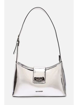 Van Heusen - Women Silver Solid Handbag