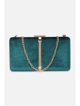 Van Heusen - Women Green Solid Clutch