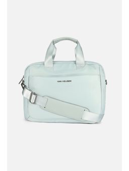 Van Heusen - Women Blue Solid Laptop Bag