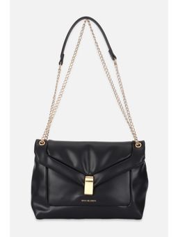 Van Heusen - Women Black Solid Handbag