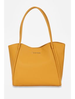 Van Heusen - Women Yellow Solid/Plain Handbag