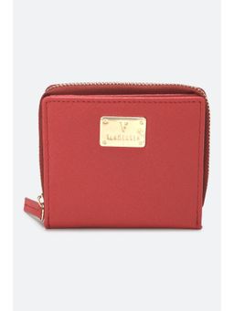 Van Heusen - Women Red Solid Casual Wallet