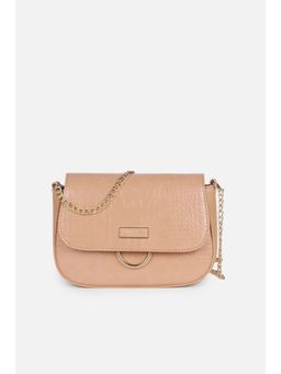 Van Heusen - Women Peach Textured Casual Sling Bag