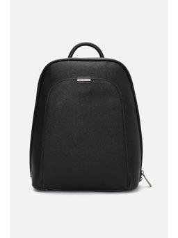 Van Heusen - Women Black Solid Casual Backpacks