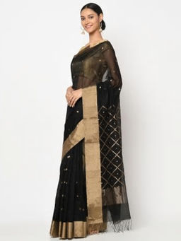 Fabindia - Cotton Silk Chanderi Woven Sari