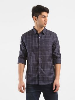 Levi's - Men Blue Collar Neck Shirt