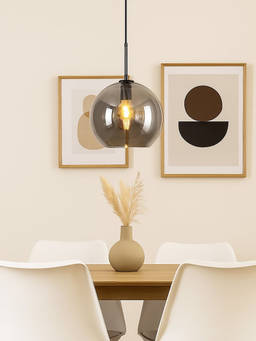 Whispering Homes - LukLoy Loft Modern Pendant Lamp - Silver
