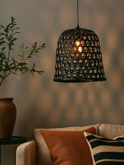 Whispering Homes - Sunray Bamboo Pendant Lamp