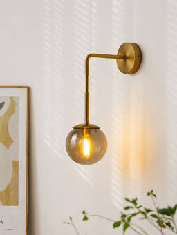 Whispering Homes - Avior Glass Wall Lamp
