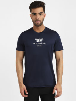 Reebok - Rbk Prime Tee Navy Blue Training T-shirt