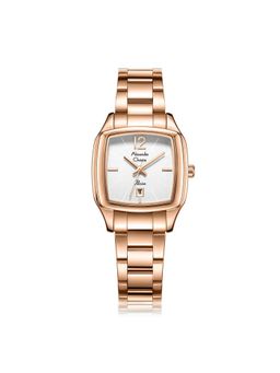 Alexandre Christie - Women Classic Silver Dial Quartz Watch 2454LDBRGSL (M)