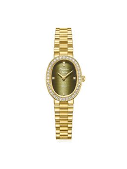 Alexandre Christie - Women Classic Olive Dial Quartz Watch 2C09LHBGPGN (M)
