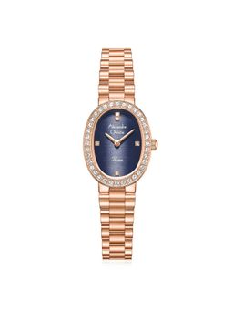 Alexandre Christie - Women Classic Blue Dial Quartz Watch 2C09LHBRGBU (M)