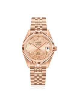 Alexandre Christie - Men Classic Rose Gold Dial Quartz Watch 5013MDBRGLN3 (M)