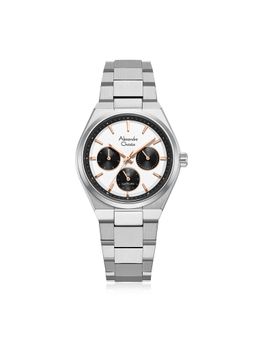 Alexandre Christie - Women Classic Silver Dial Multifunction Watch 8697BFBSSSLRG (M)