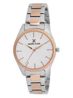 Daniel Klein - Women Stylish White Dial Analog Watch DK.1.12902-5 (M)