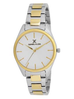 Daniel Klein - Women Stylish White Dial Analog Watch DK.1.12902-6 (M)