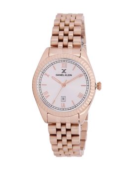 Daniel Klein - Women Stylish White Dial Analog Watch DK.1.12903-4 (M)