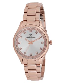 Daniel Klein - Women Stylish Silver Dial Analog Watch DK.1.12910-4 (M)