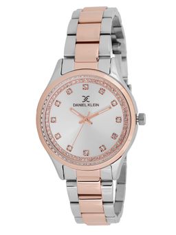Daniel Klein - Women Stylish Silver Dial Analog Watch DK.1.12910-5 (M)