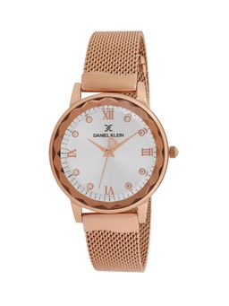 Daniel Klein - Women Stylish Silver Dial Analog Watch DK.1.12911-3 (M)