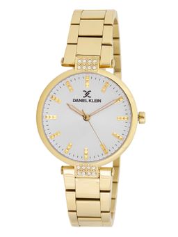 Daniel Klein - Women Stylish White Dial Analog Watch DK.1.12921-2 (M)
