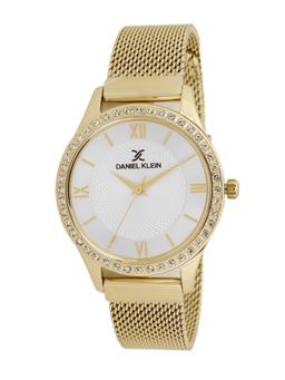 Daniel Klein - Women Stylish Silver Dial Analog Watch DK.1.12924-2 (M)