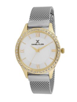 Daniel Klein - Women Stylish Silver Dial Analog Watch DK.1.12924-6 (M)