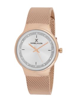 Daniel Klein - Women Stylish Silver Dial Analog Watch DK.1.12928-2 (M)