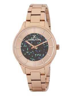 Daniel Klein - Women Stylish Black Dial Analog Watch DK.1.12936-2 (M)