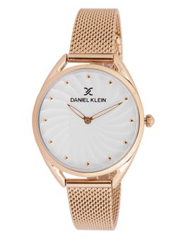 Daniel Klein - Women Stylish White Dial Analog Watch DK.1.12937-2 (M)