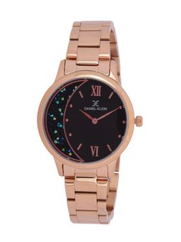 Daniel Klein - Women Stylish Black Dial Analog Watch DK.1.12962-4 (M)