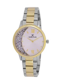 Daniel Klein - Women Stylish White Dial Analog Watch DK.1.12962-6 (M)