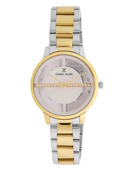 Daniel Klein - Women Stylish Silver Dial Analog Watch DK.1.12964-3 (M)