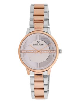 Daniel Klein - Women Stylish Silver Dial Analog Watch DK.1.12964-4 (M)