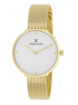 Daniel Klein - Women Stylish White Dial Analog Watch DK.1.12980-3 (M)
